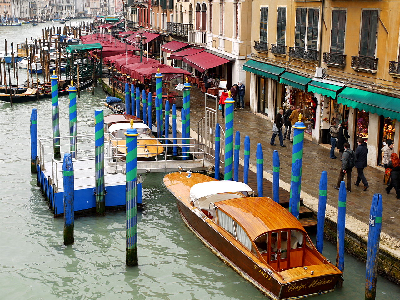 Venice gondolas